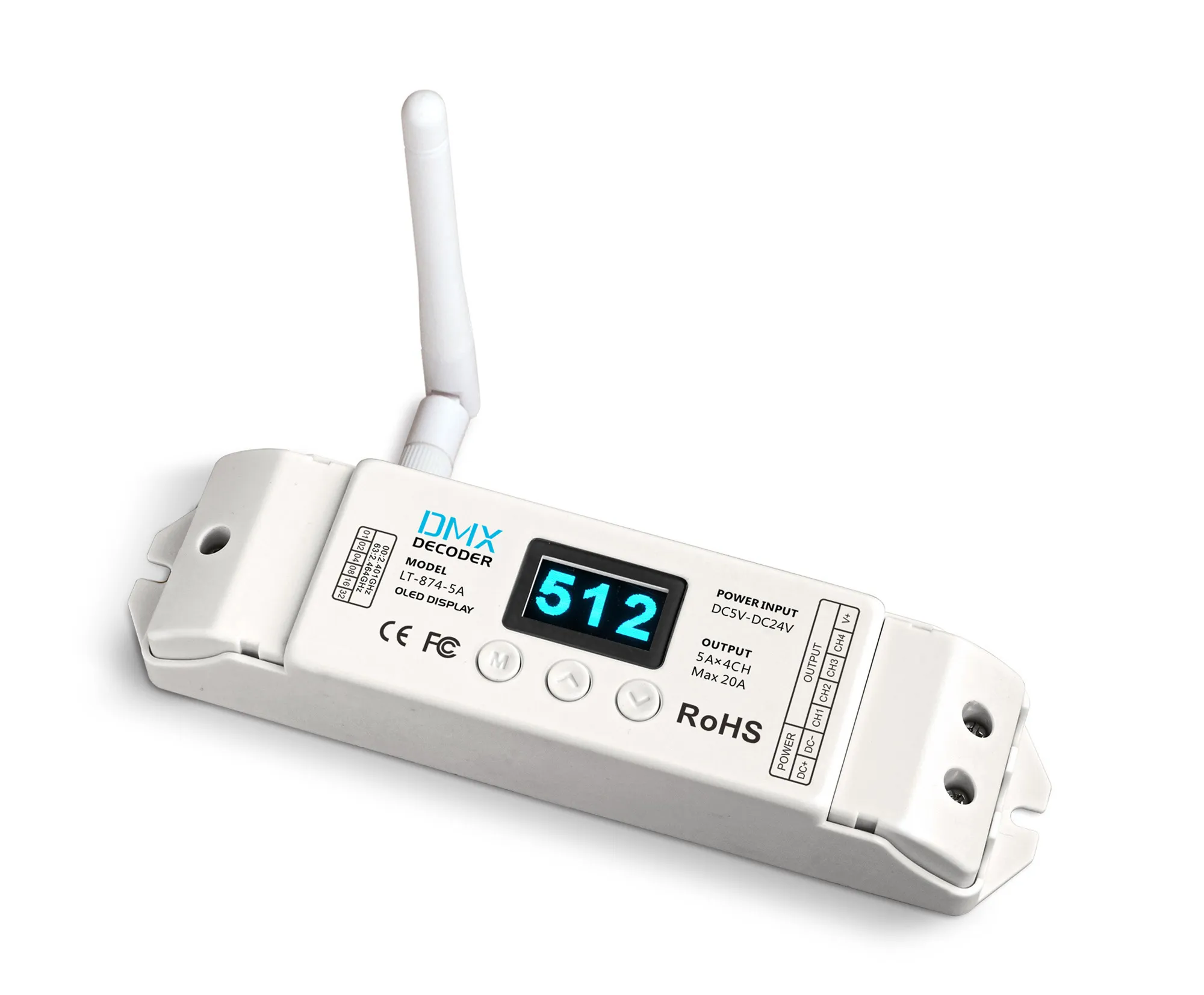 DMX Controller Controllers LTECH DMX / RGB / WWCW